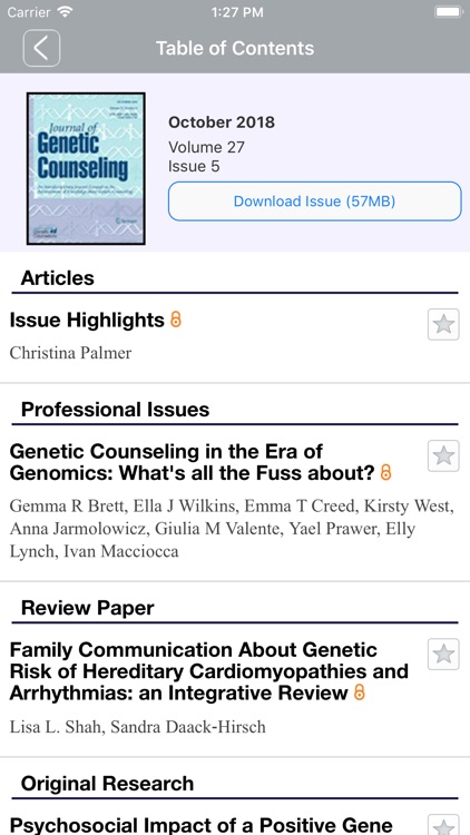 Journal of Genetic Counseling screenshot-4