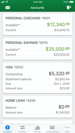 TVFCU Mobile Banking screenshot 2