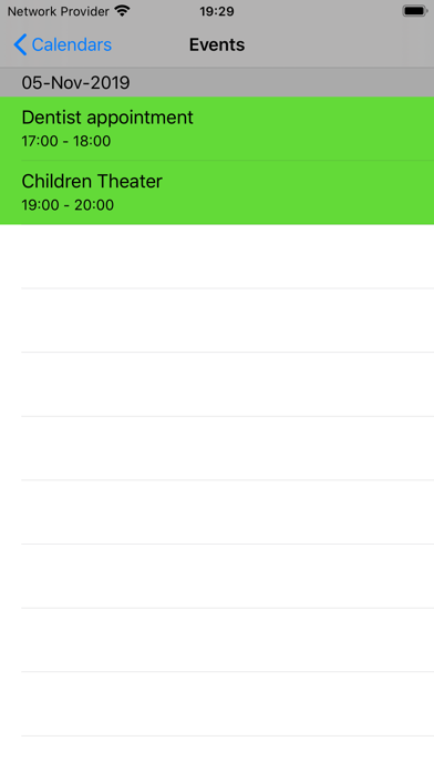 Calendar Synchronization screenshot 3