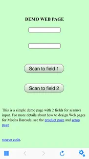 How to cancel & delete barcode - to web scanner 2