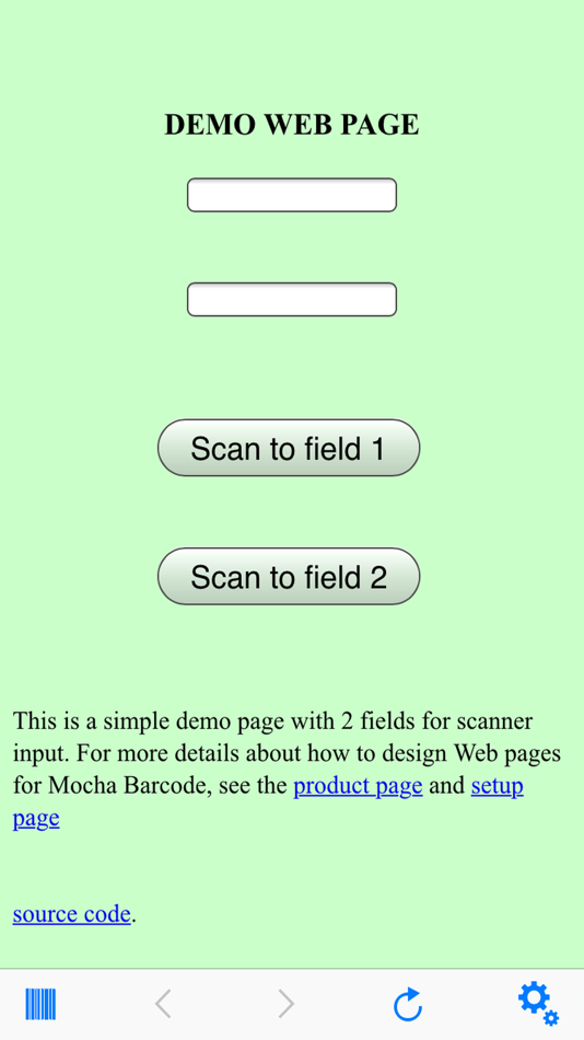 Barcode - to Web Scanner - 2.3 - (iOS)