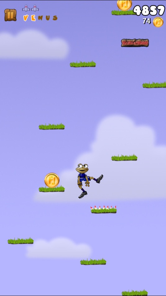 #1. Froggy Jump (iOS) 由: Invictus