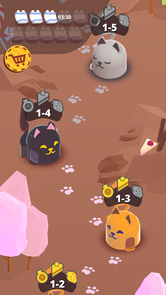#6. Purrfect Slice (iOS) By: 5minlab Co., Ltd.