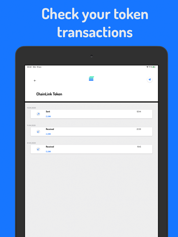 100-8 DApps iPad screenshot