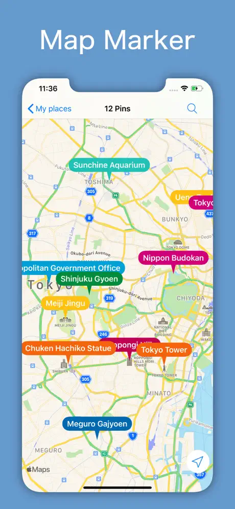 SpotNote - My Map Marker