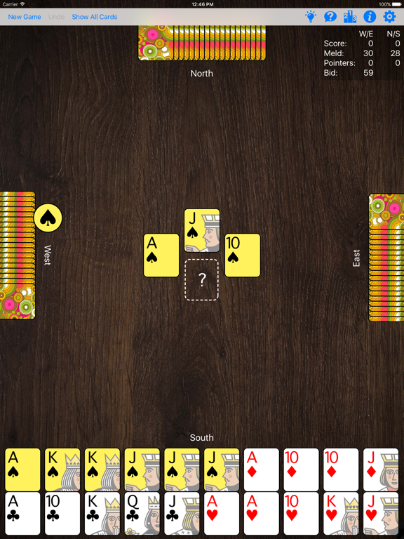 Screenshot #5 pour Pinochle Gold