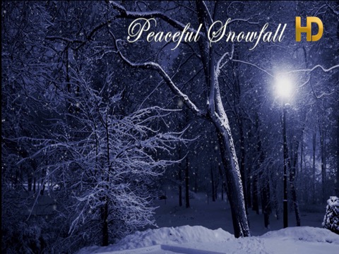 Peaceful Snowfall HDのおすすめ画像1