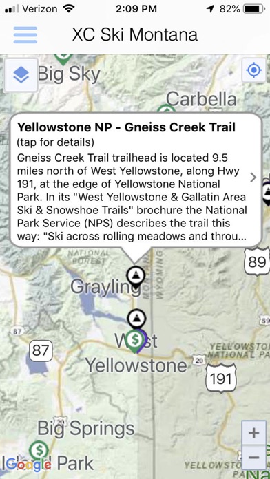 Cross Country Ski Montana Screenshot
