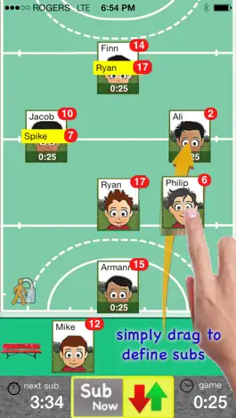 Game screenshot Who's On - Field Hockey hack