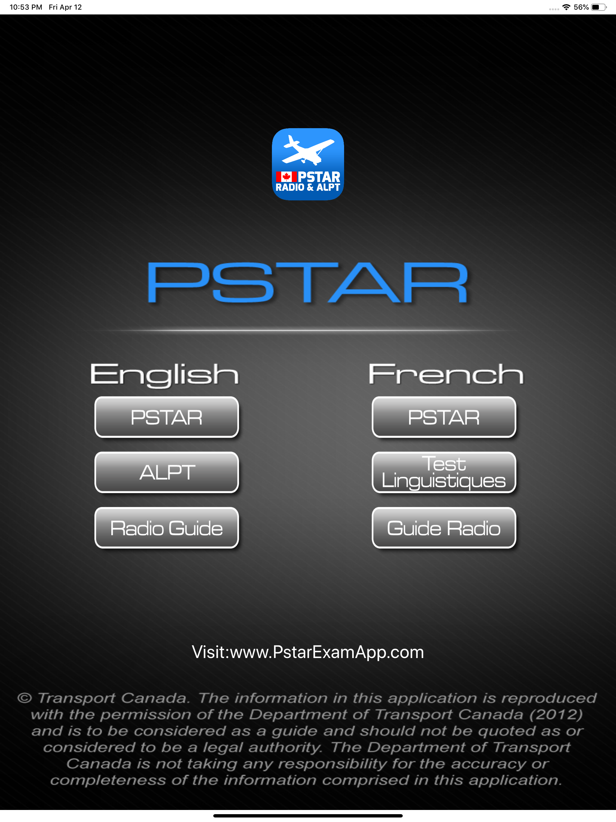 PSTAR Plus - Transport Canada