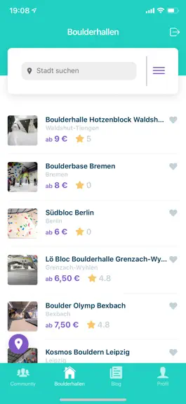 Game screenshot Boulderhallen finden apk