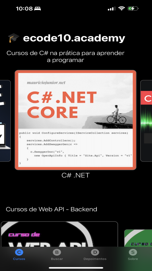 #2. ecode10.academy (iOS) 由: Mauricio Junior