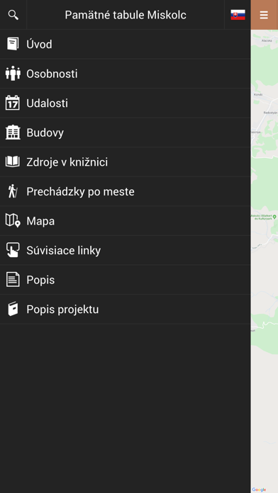 Emléktáblák Miskolc screenshot 2