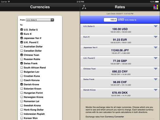 Screenshot #4 pour Rates