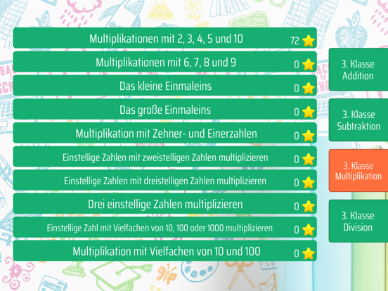 Mathe 3. Klasse iPad screenshot