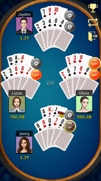 13 Poker Offline (Pusoy) Screenshot