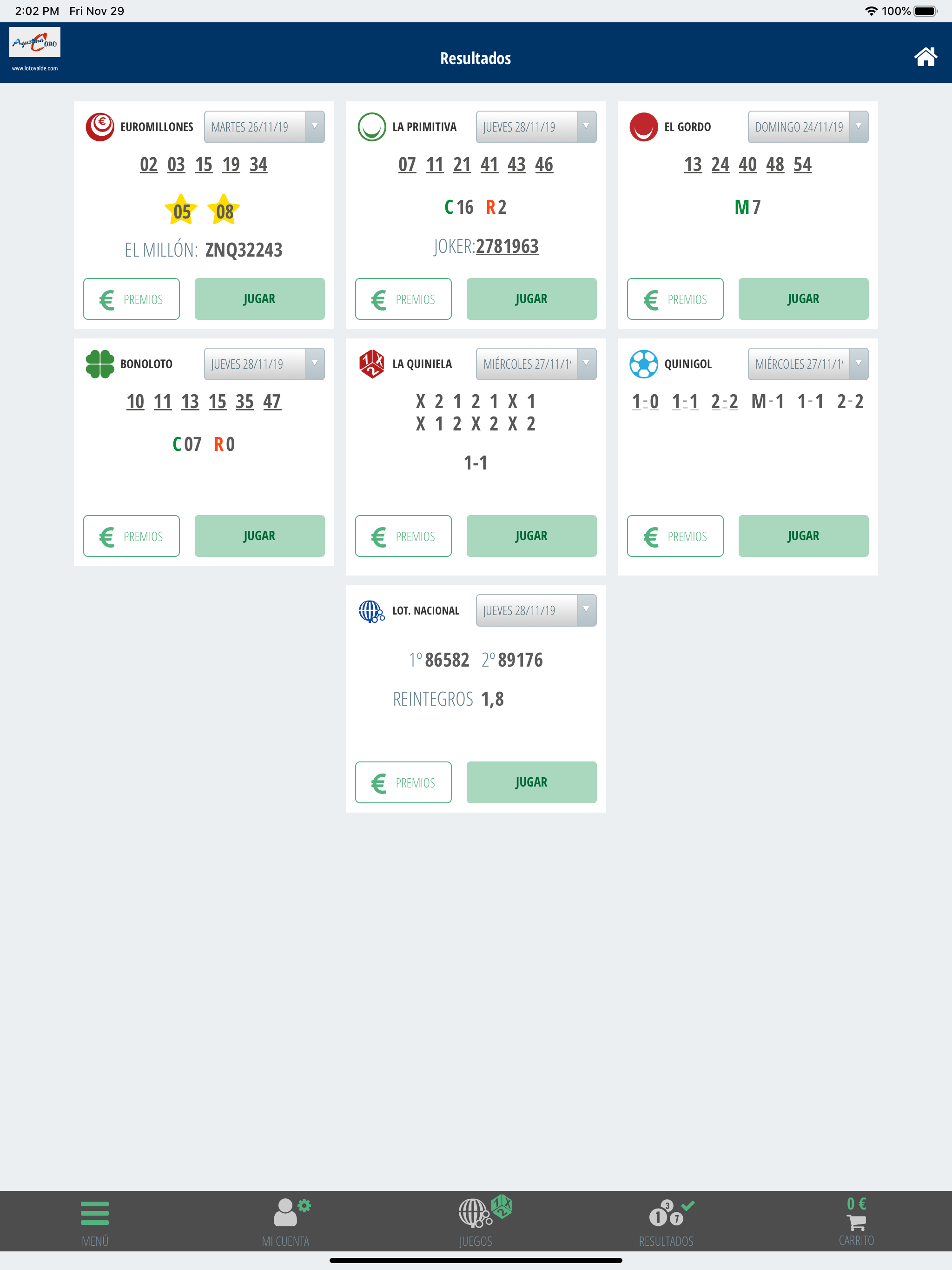 Lotería Cano screenshot 7
