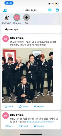 Game screenshot TweetStory - Daily past tweets apk