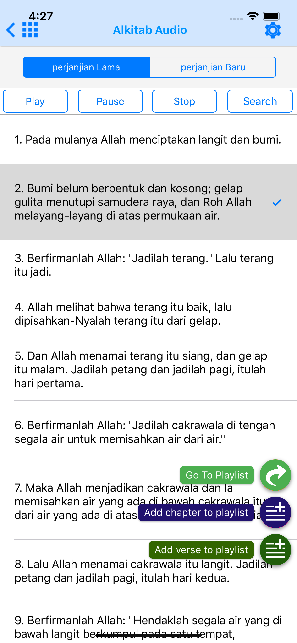 Alkitab Offline screenshot 5