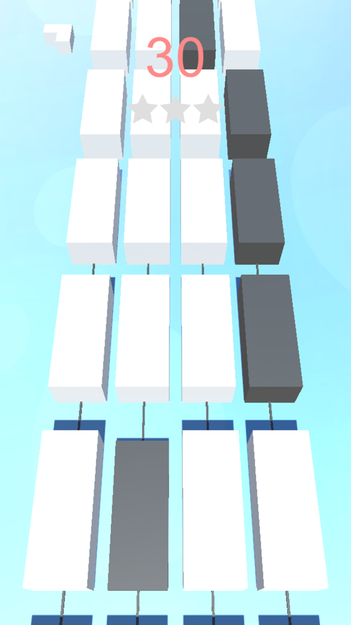 Tap Block - White Tile 3D Game