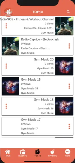 Game screenshot Gym Radio - Workout Music apk