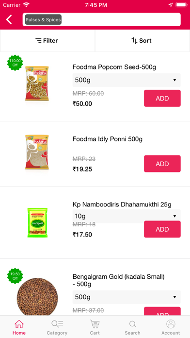 Foodmazone Screenshot