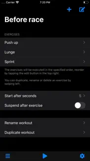 intervals - hiit & tabata iphone screenshot 2