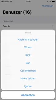 palaver irc iphone bildschirmfoto 4