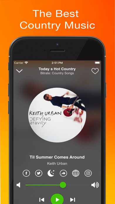 Screenshot #2 pour Country Songs - Country Music