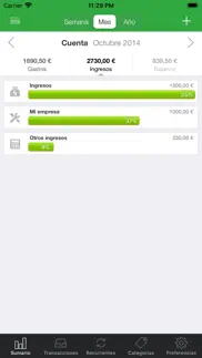 mis gastos iphone capturas de pantalla 2