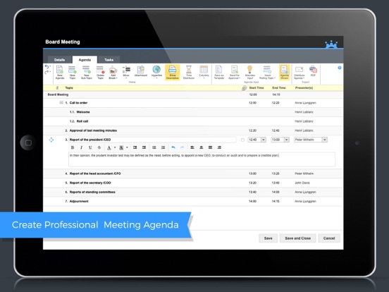 Screenshot #4 pour MeetingBooster
