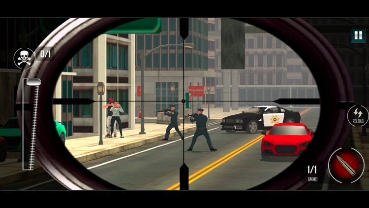 Police Sniper City Gangsters screenshot-3