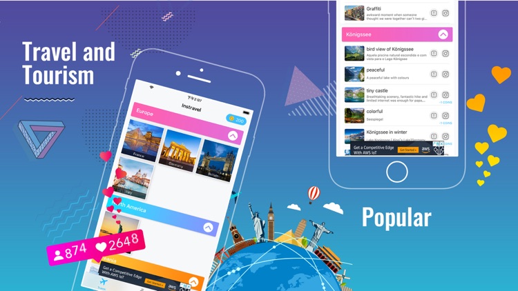 InsTravel - Travel the world