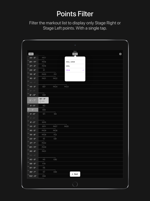 Hyperlay Markout iPad screenshot 3 - Utilities app