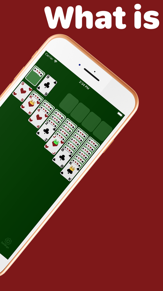 #3. No Ads Solitaire (iOS) Por: Drew Schweinfurth