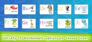 EduLand Tracing Abc Worksheets screenshot #6 for iPhone