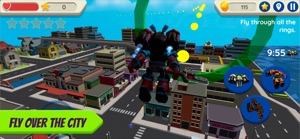 Robot Hero: City Simulator 3D screenshot #4 for iPhone