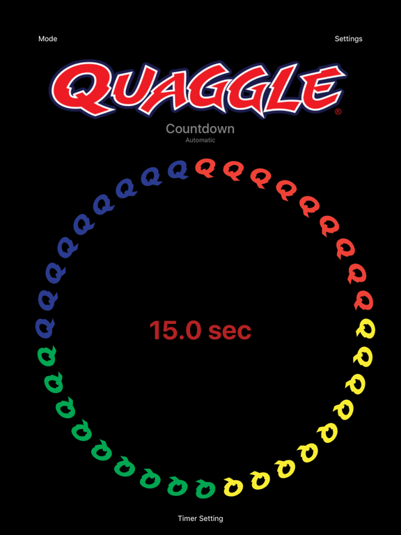 Screenshot #4 pour Quaggle Timer App