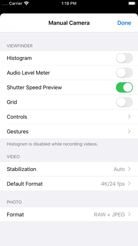 Manual Camera 4 screenshot 5 of 6