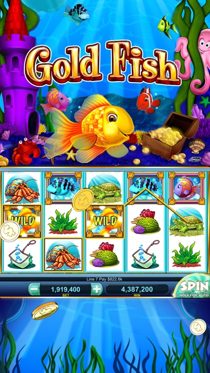 Gold Fish Slots Casino Games screenshot-4