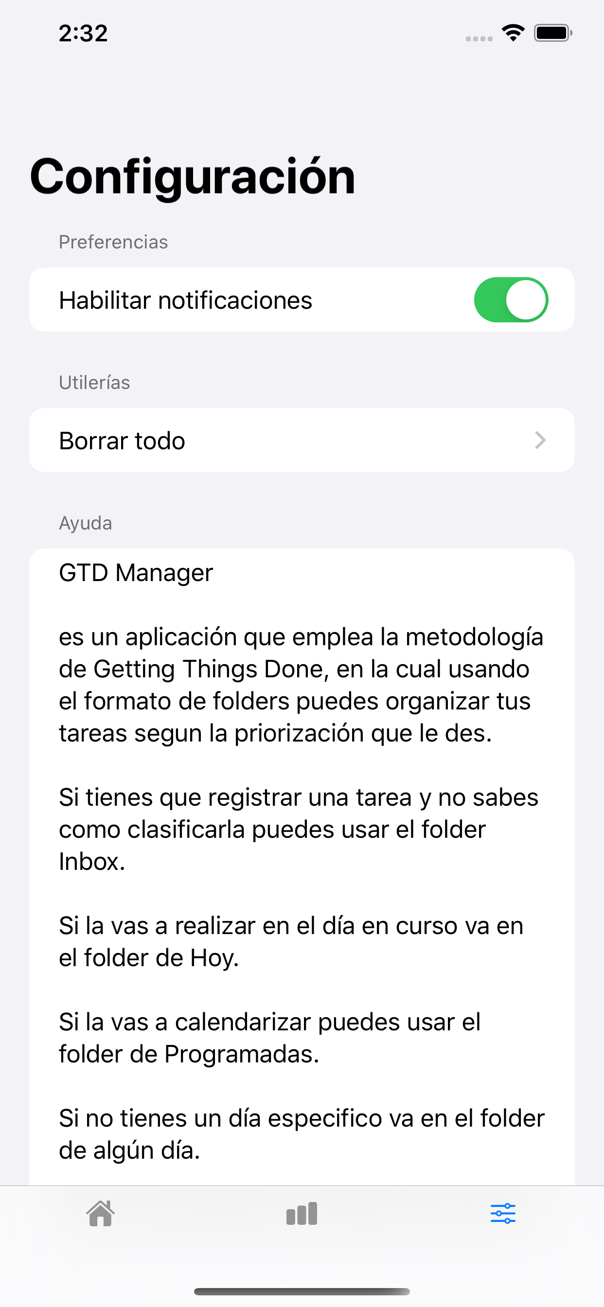 GTD Manager