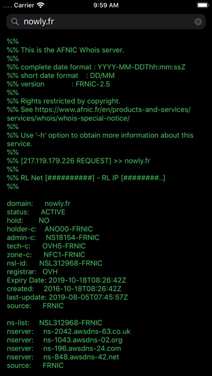 Whois - Lookup & Availability