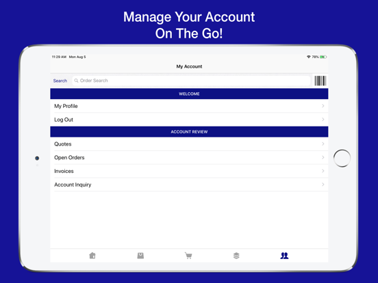 Harry Cooper Supply Company iPad screenshot