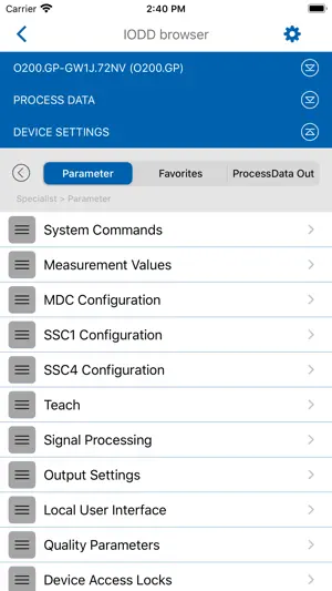 SensControl screenshot 4