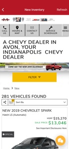 Champion Chevrolet Avon screenshot #3 for iPhone