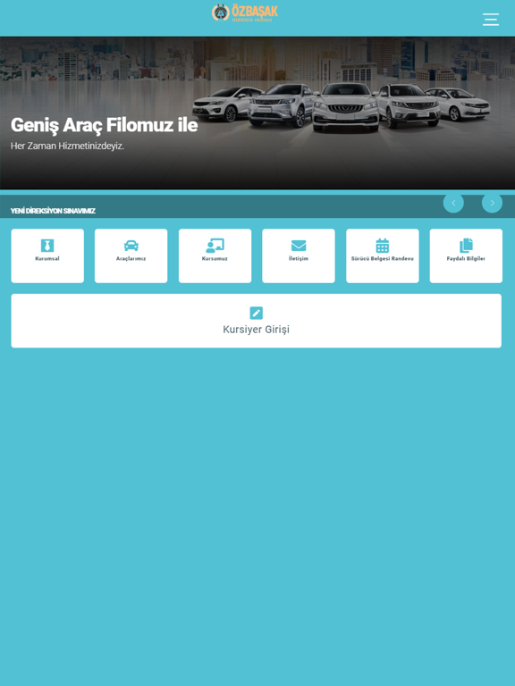 Özbasak Sürücü Kursu app screenshot 2