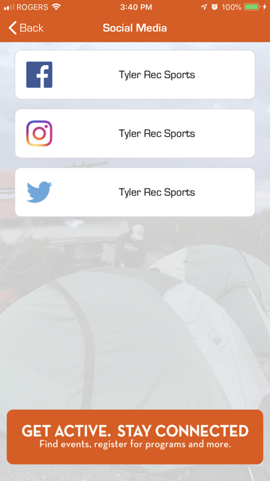UT-Tyler RecSports Screenshot