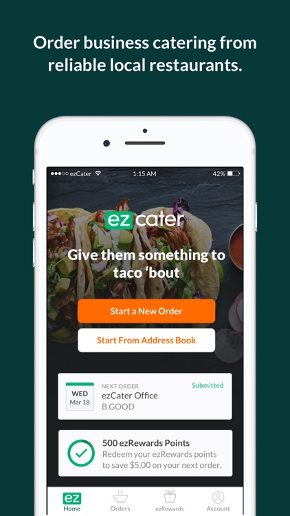 ezCater - Business Catering