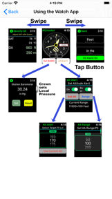 Aviation Altimeter for Watch screenshot