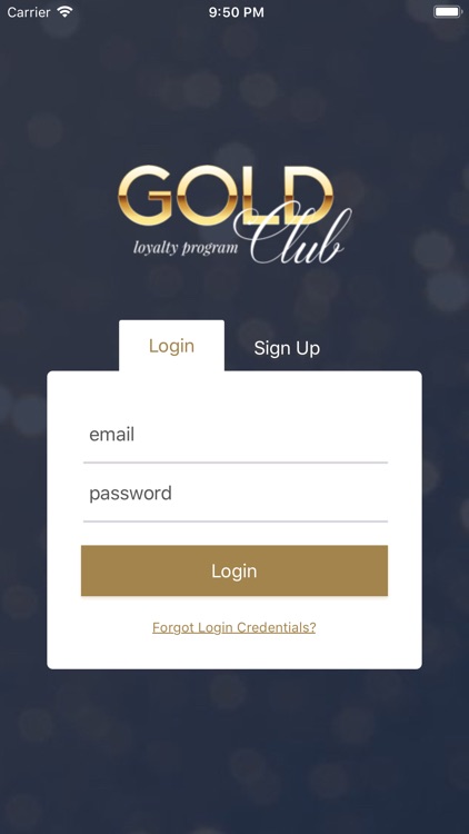 Gold Club Loyalty Program